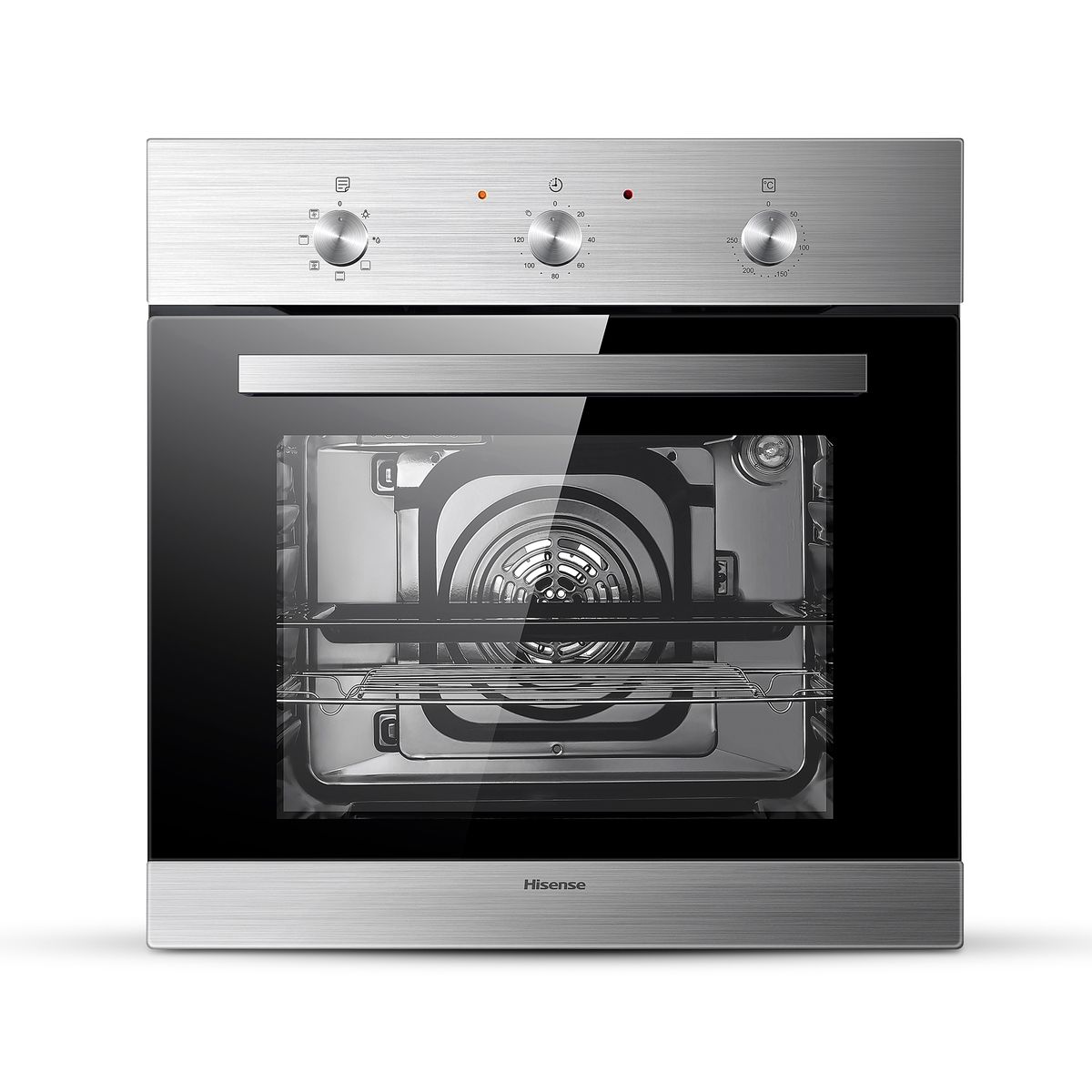 Hisense-600mm Eye Level Built in Oven-Stainless Steel